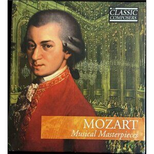 Classic Composers Mozart Musical Masterpieces CD & Booklet  Pre-Owned